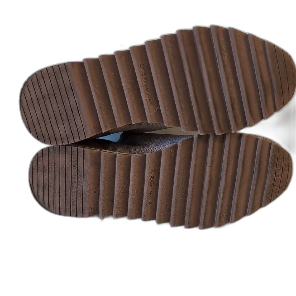 Unisex BCBGeneration Brown Sneakers with Slip-On Design Womens Size 9 Mens 7.5 - Picture 7 of 12